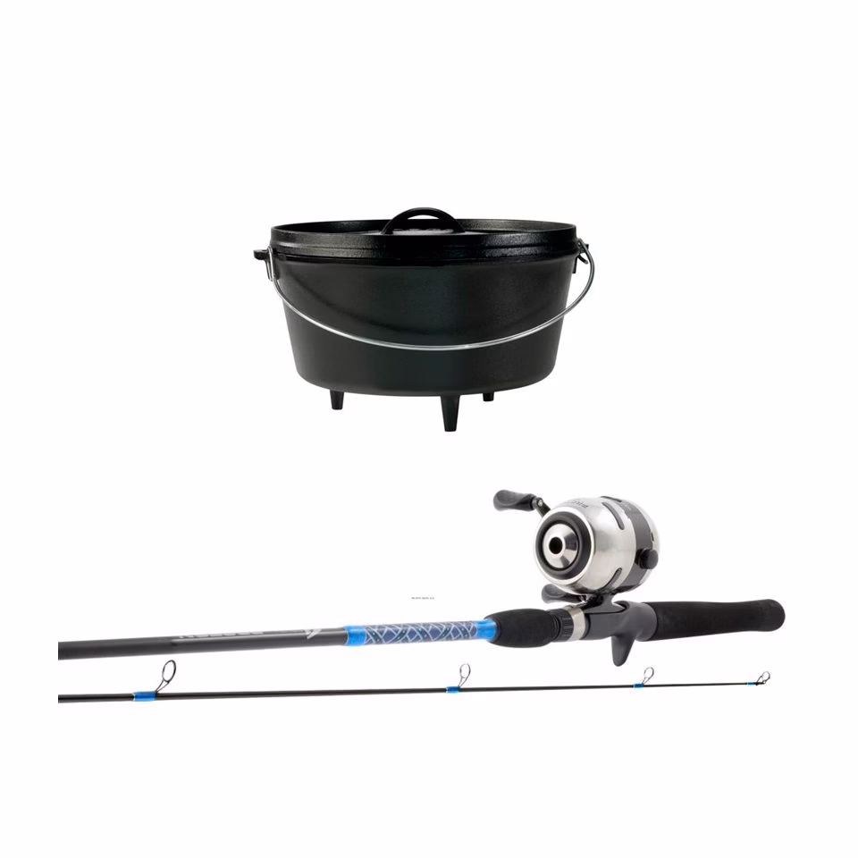 # 5 Fishing, Camp Cooking Package