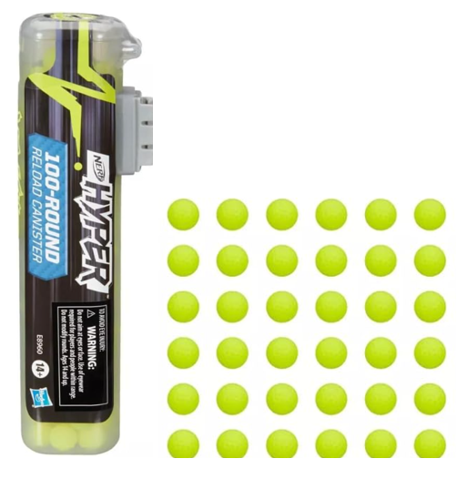 Nerf Hyper Slingshot ammo 100 count